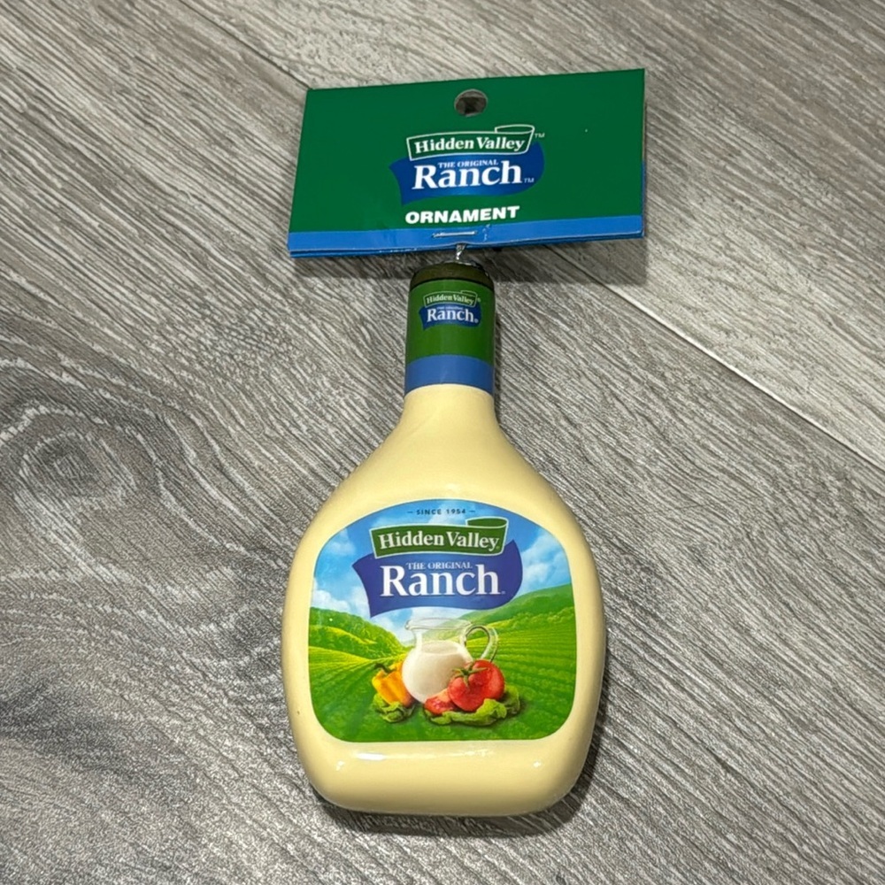Hidden Valley Ranch Dressing Christmas Ornament Tree Decor